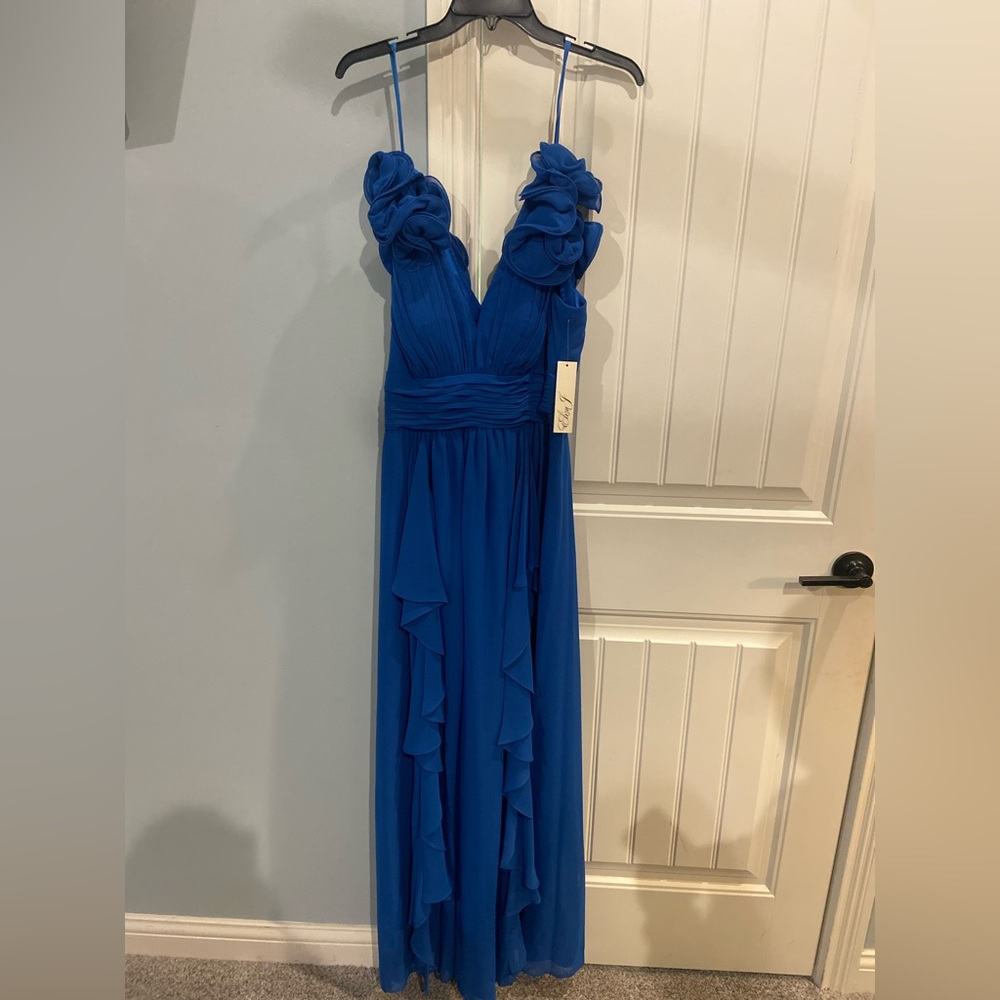 Eliza J Royal Blue Maxi Dress